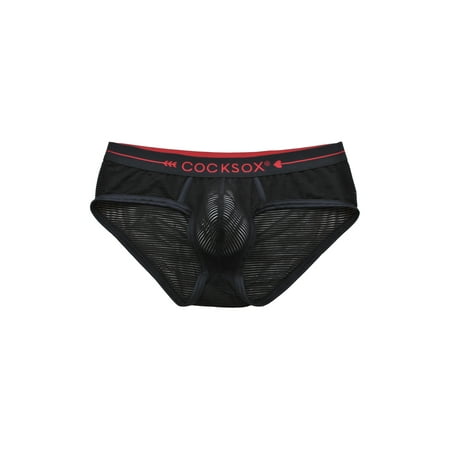 Cocksox - Cocksox Mens Contour Pouch Sheer Sports Breaf (Eros Black ...