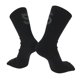 thumbnail image 1 of Calcetines de ciclismo Unique Bargains, transpirables, moldeadores, absorbentes de sudor, anti-fricción, negros, tamaño L, 1 par, número 5, 1 of 6