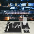 thumbnail image 5 of Bar Mat - Non-Slip PVC Mats for Countertop, Bartending, Home Bar - Durable, Easy Clean Drip, Spill, Drink Mat - Plastic Coffee Bar Mats, 5 of 7