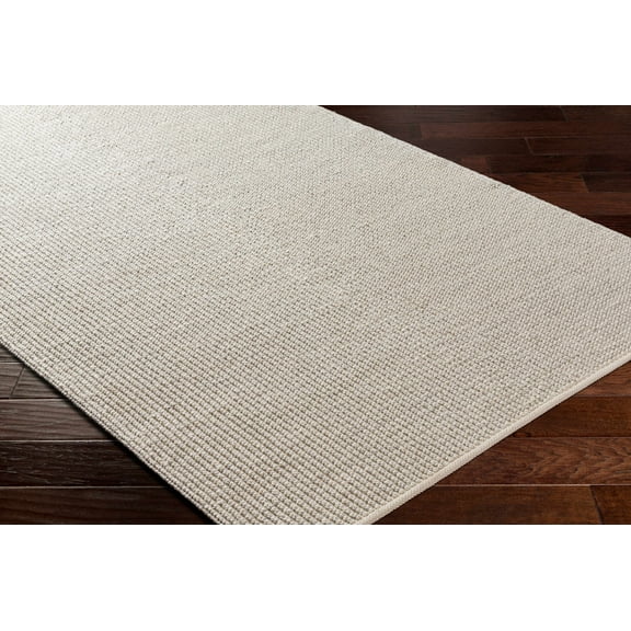 BoutiqueRugs Edith Contemporary Area Rug - Bone, Mocha, Neutral - 18" x 18" Sample