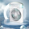 thumbnail image 4 of Portable Desktop Humidifier Air Conditioner Fan Household Small Air Cooler Fan Air Adj y3297, 4 of 6