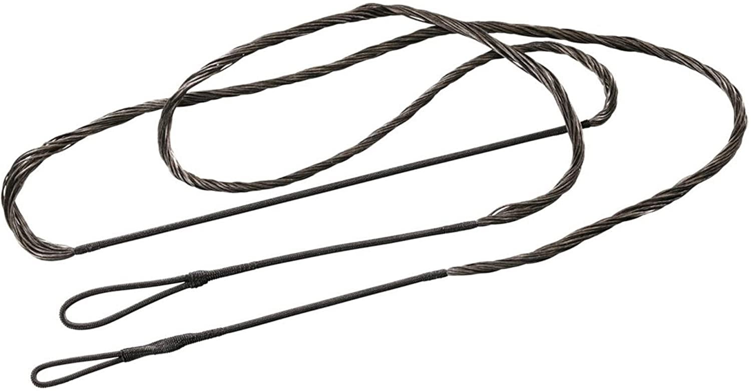 Bow String-Black and White combination for 60"AMO recurve actual length 56" B-50 