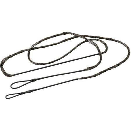 SAS B-55 Dacron Replacement Traditional Recurve Bow String - Black - Made in USA - 16 Strands AMO 70 in (Actual 66 in)