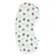 thumbnail image 2 of Bundled Baby's 2-in-1 Muslin Burp Cloth Bibs- Cookies and Milk, 2 of 3