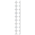 thumbnail image 6 of Ekena Millwork 47"H x 1/8"T Pandora Adjustable Acrylic Decorative Slat Wall Panel Kit, White (contains 16 Slats + 1 Straight Edge Starter Slat), 6 of 11