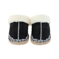 thumbnail image 3 of Isotoner Clara Embroidered Hoodback Slipper, 3 of 6