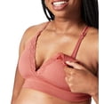 thumbnail image 4 of Cake Maternity Tutti Frutti Bamboo Wire Free Nursing Bra for Breastfeeding, Wireless Maternity Bra (for B-H Cups), Rust, X-Large, 4 of 6