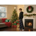 thumbnail image 4 of 3-Pack Boys Pajama Pants Kids Soft Sleepwear Printed Plaid Pj Bottoms with Pockets for Boys (7-14), 4 of 11