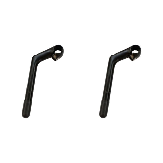 Greeniant Barra de compatibilidad Manillar de bicicleta Instalación de aleación Mango de ciclismo ancho Ciclismo Aluminio resistente Fácil de negro 2Conjunto