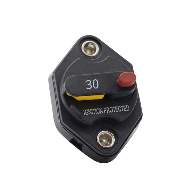 Disyuntor De 10A, Reinicio Manual, Cc 12V-32V, Ip67, Impermeable, Multifuncional, Protector Contra Sobrecorriente Para Coche, Yate, Barco Marino, Rv, Motor De Arrastre seitruly VI009310-05