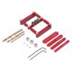 thumbnail image 3 of Localizador De Taladros Para Carpintería, Kit De Perforación De Clavijas De Madera De Tamaño Estándar Rango De Sujeción De 17-60 Mm Con Anillos Limitadores Para Instalación ANGGREK Otros, 3 of 8