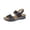 Black, variant on Kukoosong Comfy Women Sandals Summer Women Thick Bottom Slope Wedge Heel Shoes Beach Roman Casual Slippers Sandals Wedge Sandals Black 41