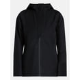 thumbnail image 6 of Ozark Trail Women's and Women's Plus Asymmetrical Zip Rain Jacket, Sizes XS-3X, 6 of 6