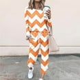thumbnail image 1 of Birdeem Women Loose Two-Piece Sets Solid Long Sleeve Tops Casual Pants Sweatsuit, 1 of 1