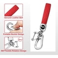 thumbnail image 6 of Key Fob Cover Compatible with Toyota Camry Venza Sienna Land Cruiser Highlander Tundra Corolla Prius 2021-2025 Keychain Case Holder Protector,A-Red, 6 of 6