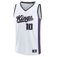 thumbnail image 2 of Youth Fanatics DeMar DeRozan White Sacramento Kings Fast Break Replica Player Jersey - Association Edition, 2 of 3