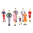 thumbnail image 5 of Fancy 50Pcs People Figurines 1:32 Scale Model Trains Architectural Plastic People Figures Tiny People Sitting and Standing for Miniature Scenes Colorful, 5 of 10