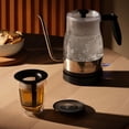 thumbnail image 2 of Bodum Tea for One Double 0.35-Liter Wall Glass Tea Strainer, 12-Ounce, Black, 2 of 3