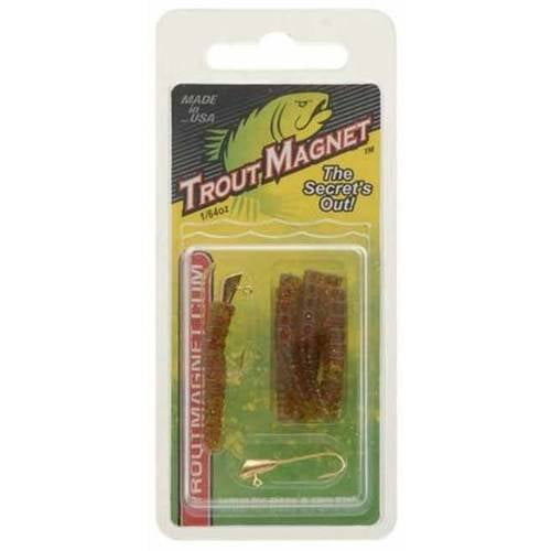 Leland Lures Trout 1/64 oz Softbait 9 Count Green
