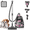 Pink, variant on Canister Vacuum Cleaner, 32Kpa 1600W Bagless Vacuum Cleaner, Dust Full Indicator, H13 HEPA Filter, 3.7Qt Large Capacity, Lightweight Vac for Hard Floors, Carpet, Pet, Upholstery, Blue