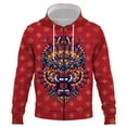 thumbnail image 1 of Nueva sudadera con cremallera para hombre, moderna, con estampado abstracto 3D, estilo callejero, divertida, estilo hip hop, informal, ropa para hombre, 1 of 6