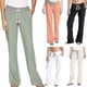 thumbnail image 3 of Women's Cotton Linen Pants Beach Pant, 3 of 4