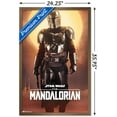 thumbnail image 3 of Star Wars: The Mandalorian - Mandalorian Wall Poster, 22.375" x 34", Framed, 3 of 3