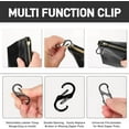 thumbnail image 2 of Zipper Clips Anti Theft 20 Pcs Zipper Pull Locks for Backpacks, Dual Spring Mini S Carabiner Zipper Clip Theft Deterrent for Luggage Suitcase Camping Key Chain Backpack Zipper Clip Anti-Theft 4 Size, 2 of 5