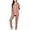 Pink brown, variant on Women's Soft Plaid Pajamas Long-Sleeve Button Front Shirt and Pant Pajama Set with Pockets
