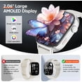 thumbnail image 4 of Smart Watch with 2 Bands: Step & Calorie Counter, Heart Rate & Oxygen Sensor, GPS Running, Swimming, Walking, Sports Tracker, Waterproof, Health Monitoring, Music & Call Alert Men Women iOS/Android, 4 of 17