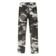 thumbnail image 5 of Pantalones de trabajo de camuflaje para hombre, cintura elástica, rectos, con cordón y bolsillo, 5 of 7