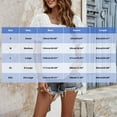 thumbnail image 3 of Crgrtght Women Tops Dressy Casual Solid Color Loose Shirts Puff Short Sleeve Double Layer Square Neck T-shirt Cute Trendy Summer Tops, 3 of 5