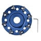 thumbnail image 2 of Hoof Trimming Tool Aluminium Alloy Livestock Hoof Trimming Cutter Disc with 8 Blade for Horses Sheep Cattle Cow, 2 of 5
