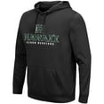 thumbnail image 2 of Men's Colosseum Black Hawaii Warriors Lantern Pullover Hoodie, 2 of 3