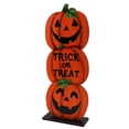 thumbnail image 5 of Decoraciones de mesa de Happy Halloween, centros de mesa de madera para fiesta de Halloween, mesa de cena, bandeja, decoración de habitación, 5 of 5