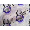 thumbnail image 5 of oneOone Cotton Cambric Purple Fabric Tropical Quilting Supplies Print Sewing Fabric By The Yard 42 Inch Wide-2T, 5 of 6