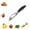 B, variante sur NARABB Éplucheurs de Pommes de Terre pour Cuisine Éplucheur de Légumes Éplucheur de Chou Carotte & Pommes de Terre Éplucheurs de Fruits et Légumes en Acier Inoxydable - Couteau d'Office pour Usage Cuisine
