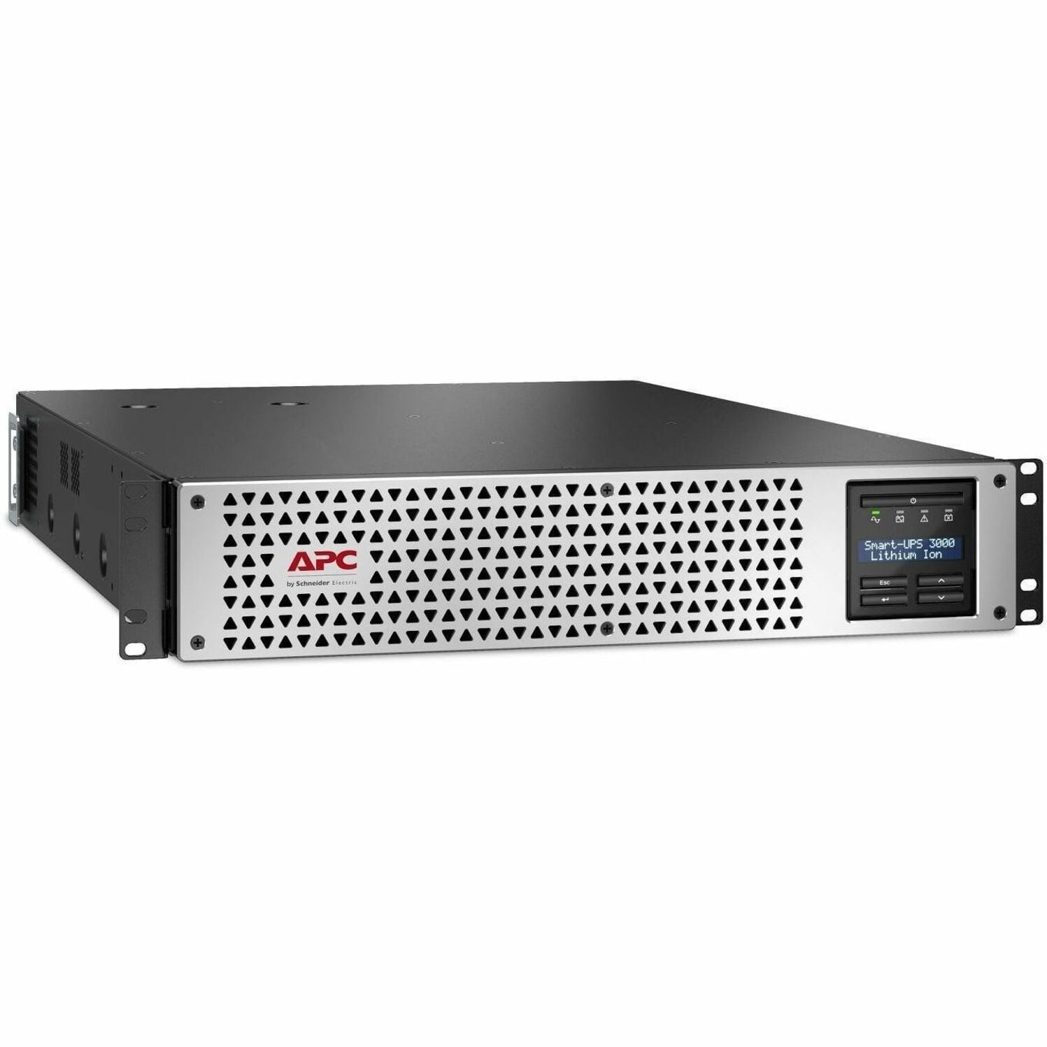 APC Smart-UPS 3000)VA Lithium Ion UPS, SMTL3000RMUCNC, Short Depth, Pure Sine Wave Rack Mount UPS with Network Card