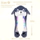 thumbnail image 5 of Gorro de peluche Arcimatto con orejas de husky que se mueven y saltan, gris, 5 of 7
