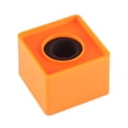 thumbnail image 5 of Micrófono Cubo cuadrado Micrófono de mano Material ABS Profesional 40 mm Agujero TV Equipo Entrevista Vogacara EL013175-03, 5 of 5