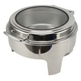 thumbnail image 1 of Stainless Steel Chafing Dish, 6L Capacity Mirror Polishing Suitable for Events Wedding Camping and Dinner, 1 of 7