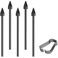 thumbnail image 1 of wonima11 (5 Pack) Soft Nibs,Tips Replacement for Lamy AL-Star EMR Stylus Digital Pen Replacement Tips/Nibs W/Tools (5PCS Tips-Black), 1 of 1