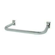 Econoco - SW681/C - Chrome U-Shaped Round Tubing Hangrail for Slatwall - Sold in Pack of 10