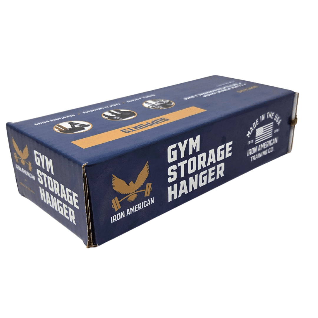 IRON AMERICAN Omega Mini Gym Storage Wall Rack