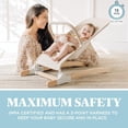 thumbnail image 2 of Baby Delight Heirloom Aspen Wooden Baby Bouncer | Infant Baby Chair | 0 – 6 Months | 100% GOTS Certified Cotton Fabrics | Organic Oat, 2 of 5