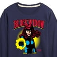 thumbnail image 3 of Marvel - Black Widow Logo - Toddler And Youth Long Sleeve Graphic T-Shirt, 3 of 5