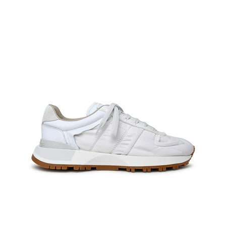 

Maison Margiela Man 50-50 Sneakers In A White Nylon Blend