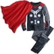 thumbnail image 1 of Conjunto de pijama de manga larga para niños, ropa de dormir con estampado de dibujos animados, bordado, otoño y primavera, 1 of 3