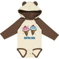 thumbnail image 3 of Inktastic Ice Cream We're One Twin Boy & Girl Boys or Girls Long Sleeve Baby Bodysuit, 3 of 5
