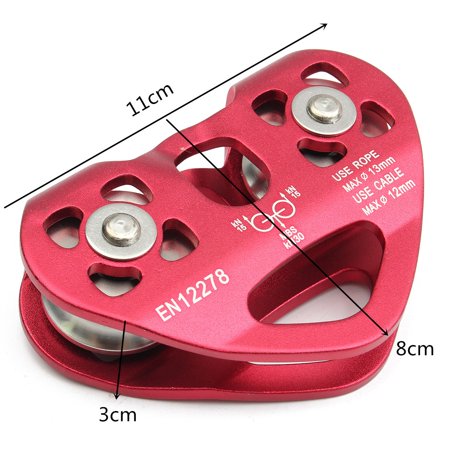 pulley climbing 30kn hauling daul
